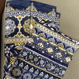 CHICO’S silk scarf 72”L and 12”W. NWT